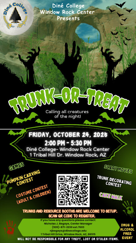 Halloween Dine College Trunk or Treat